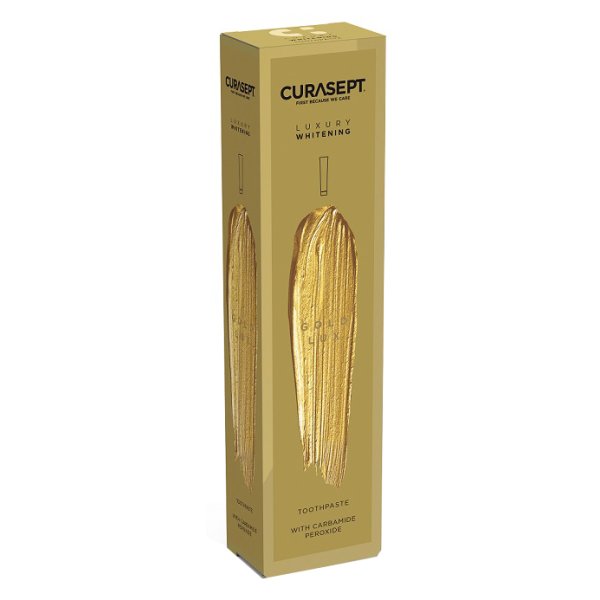 CURASEPT GOLD LUXURY WHITE75ML