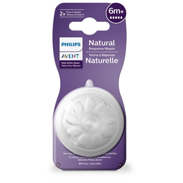 AVENT TETT NAT 3,0 6M+ 2PZ