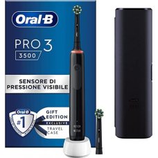 ORALB PRO 3 BLACK SPAZZ+2REF