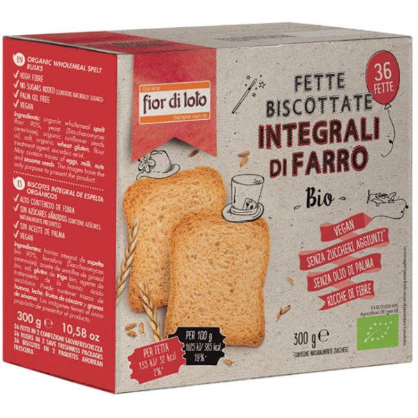 FETTE BISCOTTATE FARRO INTEG