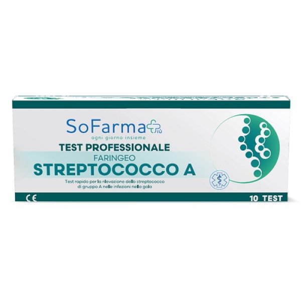 TEST STREPTO A PROFESS 10PZ SF+