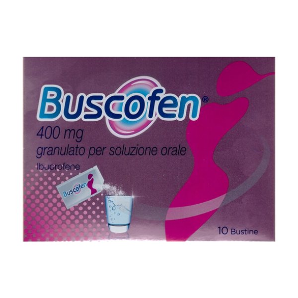 BUSCOFEN*GRAT 10BUST 400MG