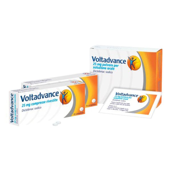 VOLTADVANCE*10CPR RIV 25MG