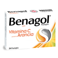 BENAGOL VIT C*24PAST ARANCIA