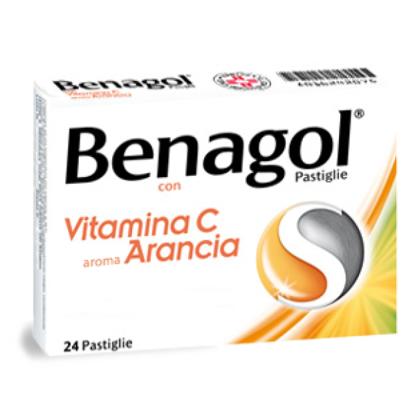 BENAGOL VIT C*24PAST ARANCIA