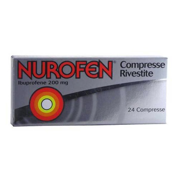 NUROFEN*24CPR RIV 200MG