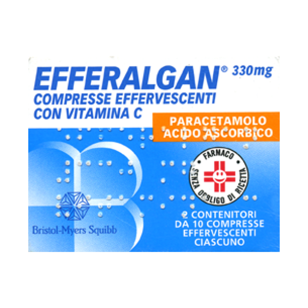 EFFERALGAN*20CPR EFF 330+200MG