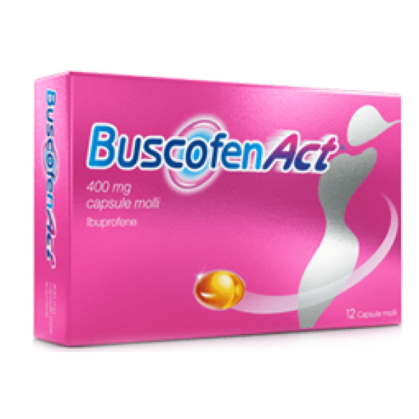 BUSCOFENACT*12CPS 400MG