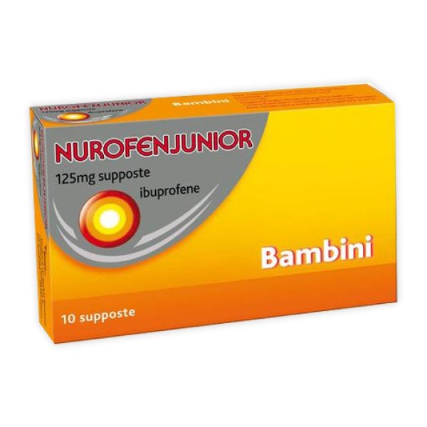 NUROFENJUNIOR*10SUPP 125MG