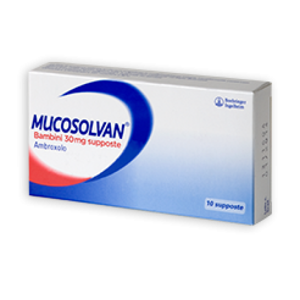 MUCOSOLVAN*BB 10SUPP 30MG