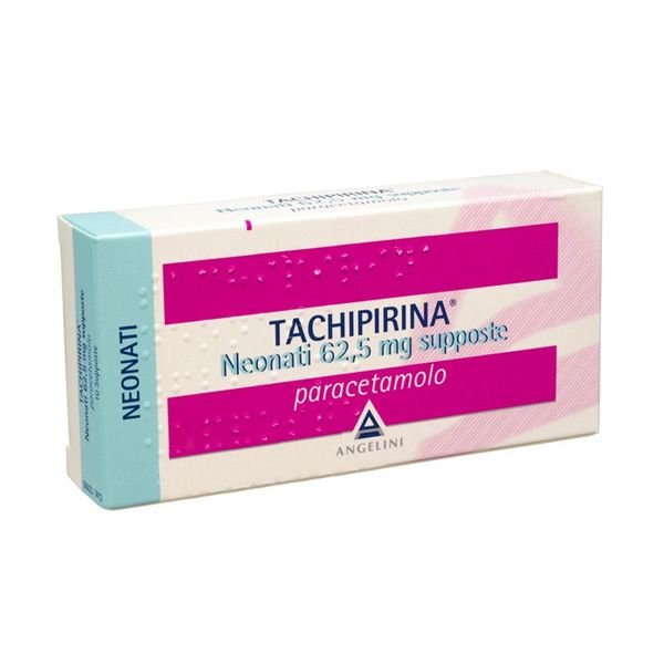 TACHIPIRINA*NEO 10SUPP 62,5MG