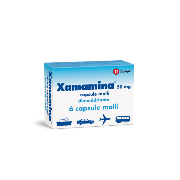 XAMAMINA*6CPS 50MG