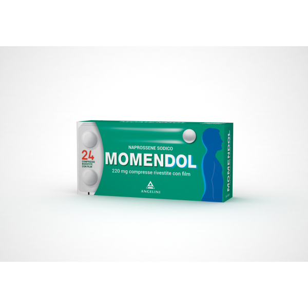 MOMENDOL*24CPR RIV 220MG