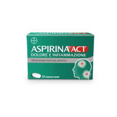 ASPIRINAACT DOL INF*12CPR 1G