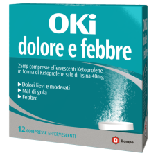 OKI DOLORE E FEBBRE*12CPR EFF