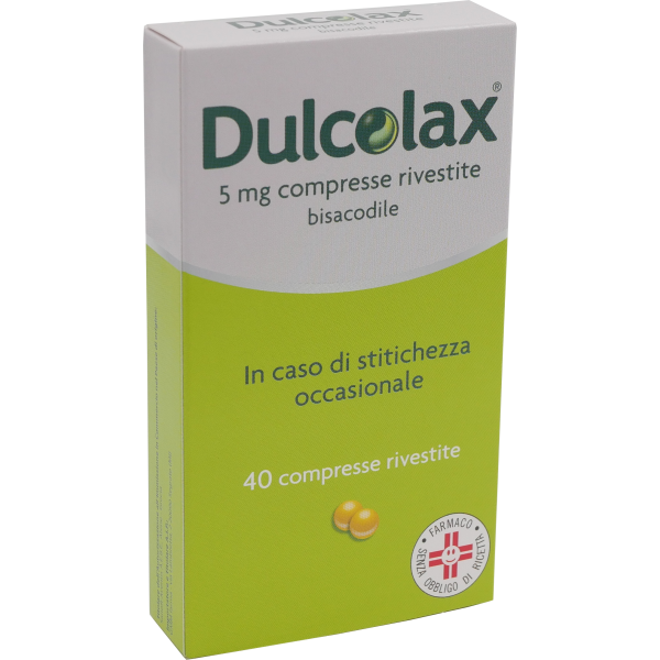 DULCOLAX*40CPR RIV 5MG