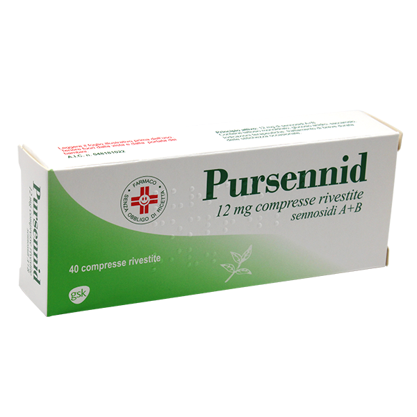 PURSENNID*40CPR RIV 12MG