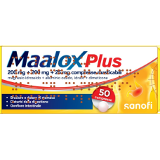 MAALOX PLUS*50CPR MAST