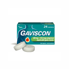 GAVISCON*48CPR MENT250+133,5MG